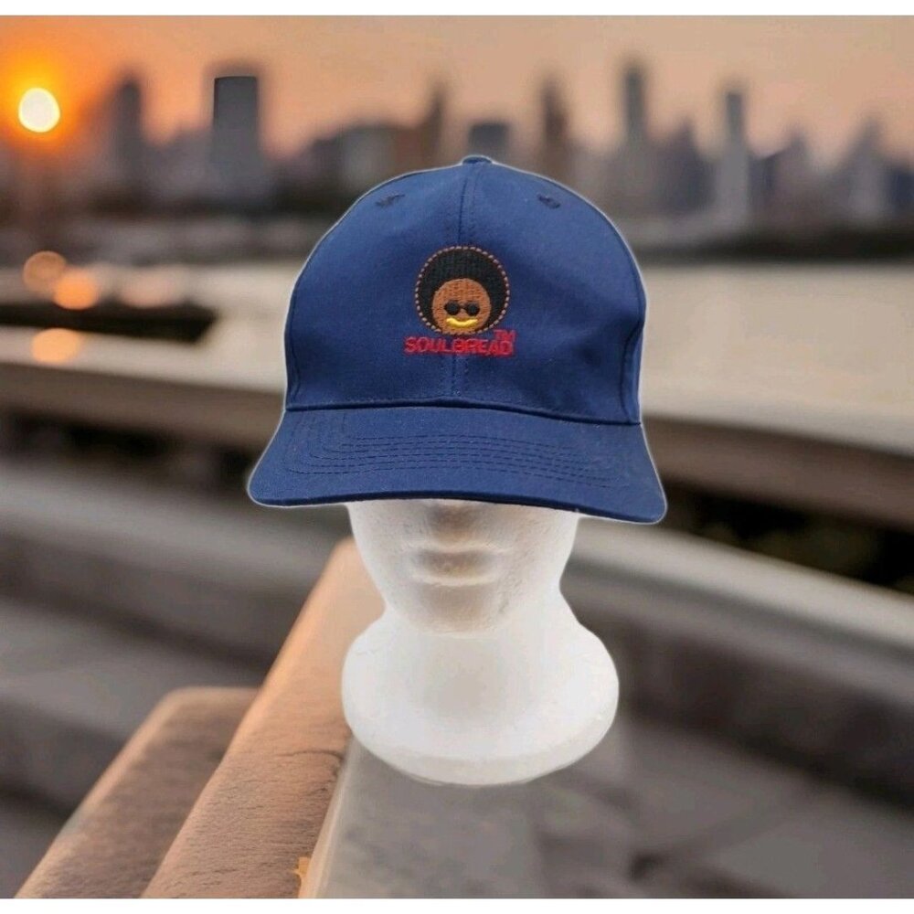 Soulbread Afro Man Woman Baseball Blue Hat Cap Adjustable